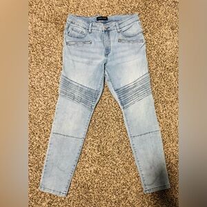 Ivanka Trump Sky Blue Skinny Jeans